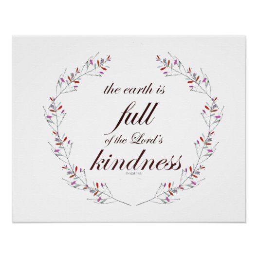 詩編33 ポスター (正面)