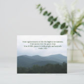 詩編36:6 ポストカード (スタンド正面)