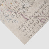 詩編37ワイルドフラワー感動的ティッシュペーパー 薄葉紙 (詳細)