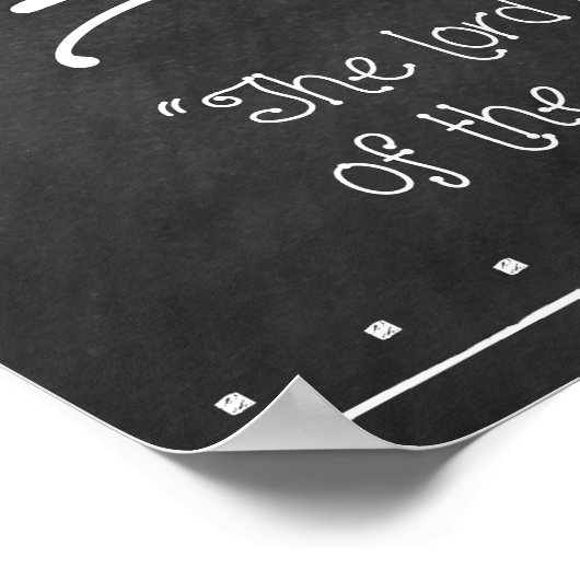 詩編37:23ポスター ポスター (角)