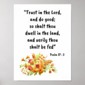 詩編37 : 3 ポスター (正面)