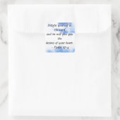 詩編37:4 スクエアシール (バッグ)