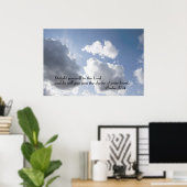 詩編37:4 ポスター (ホームオフィス)