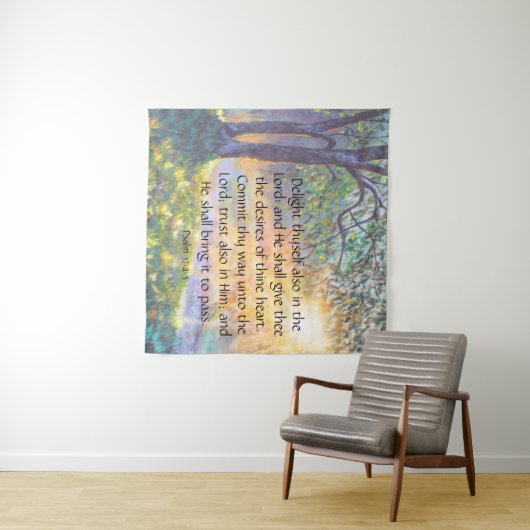 詩編37:4-5 タペストリー (インサイチュ(横))