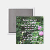 詩編37:4-5 マグネット (正面/裏面)