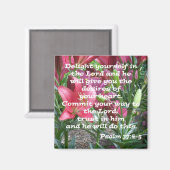 詩編37:4-5 マグネット (正面/裏面)