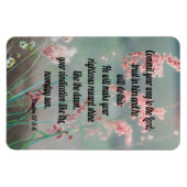 詩編37:5-6 マグネット (横)