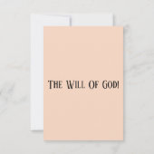 詩編37:5 KJV聖書聖なる書物、 経典Pic Greeting カード (裏面)