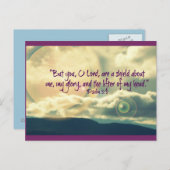 詩編3:3葉書感動的き ポストカード (正面/裏面)