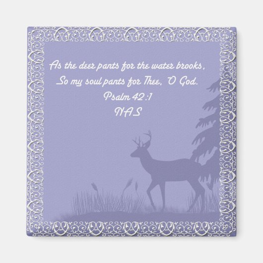 詩編42 – マグネット (正面)