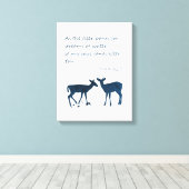 詩編42 1鹿パンツのような水 キャンバスプリント (インサイチュ (ウッドフロア))