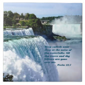 詩編42:7 タイル (正面)