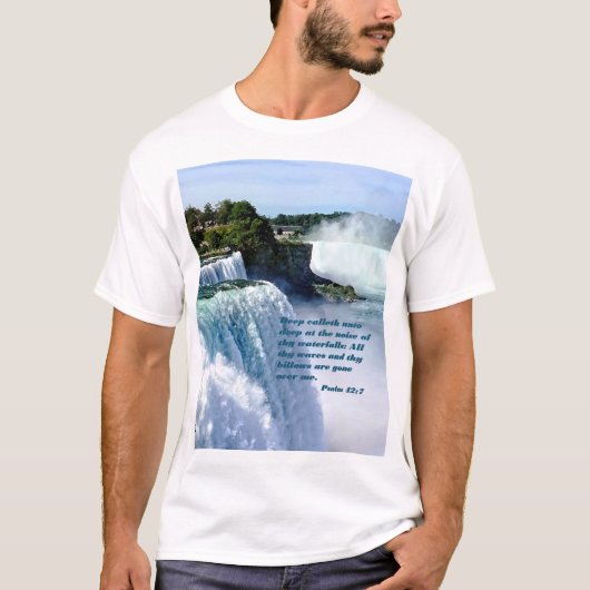 詩編42:7 Tシャツ (正面)