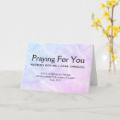 詩編46は祈あなたクリスチャン勇気付けられる カード (黄色い花)