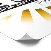 詩編46:10ポスター ポスター (角)