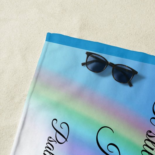 詩編46:10 ビーチタオル (インサイチュ)