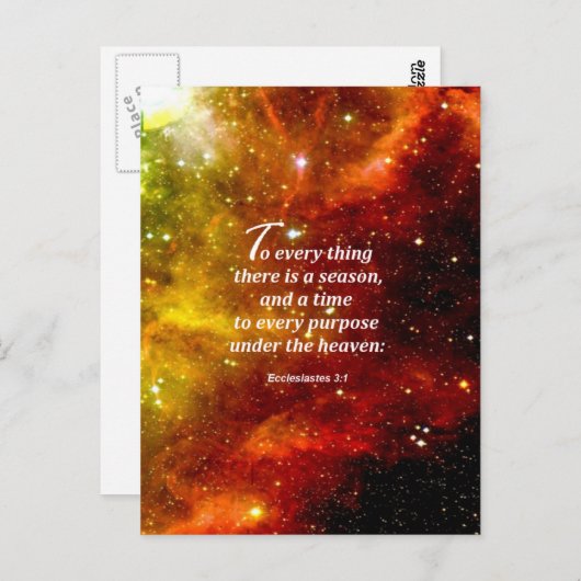 詩編46:1 ポストカード (正面/裏面)