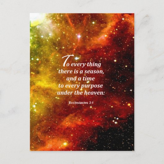 詩編46:1 ポストカード (正面)