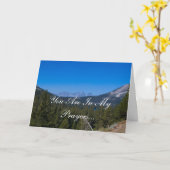 詩編46:3勇気付けられるカード カード (黄色い花)