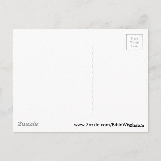 詩編46:5 ポストカード (裏面)