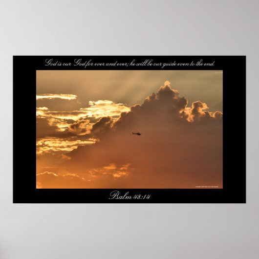 詩編48:14 ポスター (正面)