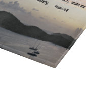 詩編4:8私は二人とも安らかに横たわる….. カッティングボード (角)