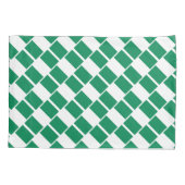 詩編4:8聖なる書物、 経典ネガカスタマイズリシア国旗 枕カバー (裏面)