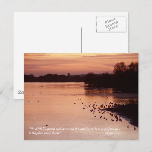 詩編50 v 1 ポストカード (正面/裏面)