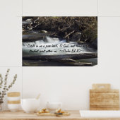 詩編51:10ポスター ポスター (キッチン)