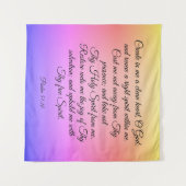 詩編51:10-12 タペストリー (正面(横))