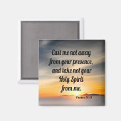 詩編51:11 マグネット (正面/裏面)