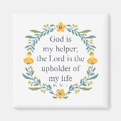 詩編54:4 マグネット (正面)