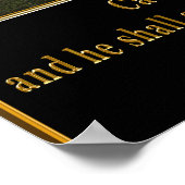 詩編55:22ポスター ポスター (角)