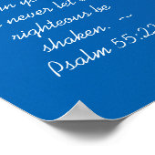 詩編55:22 ポスター (角)