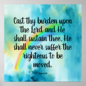 詩編55:22 ポスター (正面)