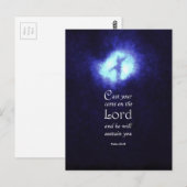 詩編55:22 ポストカード (正面/裏面)