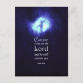 詩編55:22 ポストカード (正面)