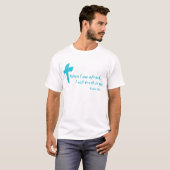 詩編56：私が恐れたとき、私はあなたを信頼する Tシャツ (正面フル)