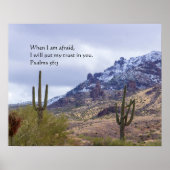 詩編56:3ポスター ポスター (正面)