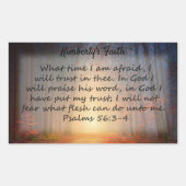 詩編56: 3-4 長方形シール (正面)