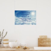 詩編73:26 ポスター (キッチン)