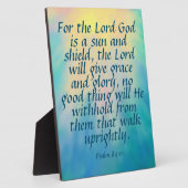 詩編84:11 フォトプラーク (側面)