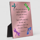 詩編85:10-11プラーク フォトプラーク (側面)