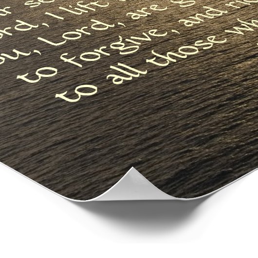 詩編86:4ポスター ポスター (角)