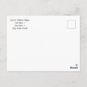 詩編86:5赦しポストカード ポストカード (裏面)