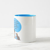 詩編91アクセント枕 ツートーンマグカップ (中央)