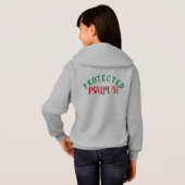 詩編91バイブル聖なる書物、 経典ガールズクリスチャンTシャツ (裏面フル)