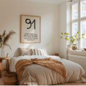 詩編91ミニマル聖なる書物、 経典プリント ポスター