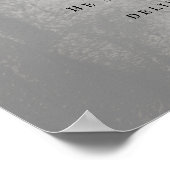 詩編91ライオンクリスチャンアート ポスター (角)