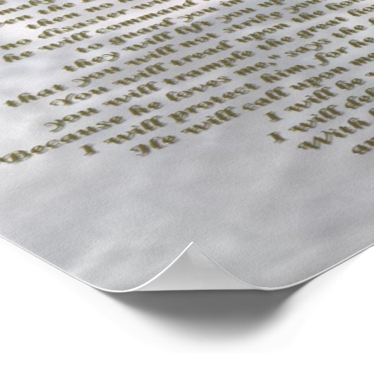 詩編91新生 ポスター (角)